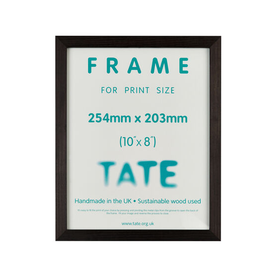20.3 x 25.4 cm dark ash frame